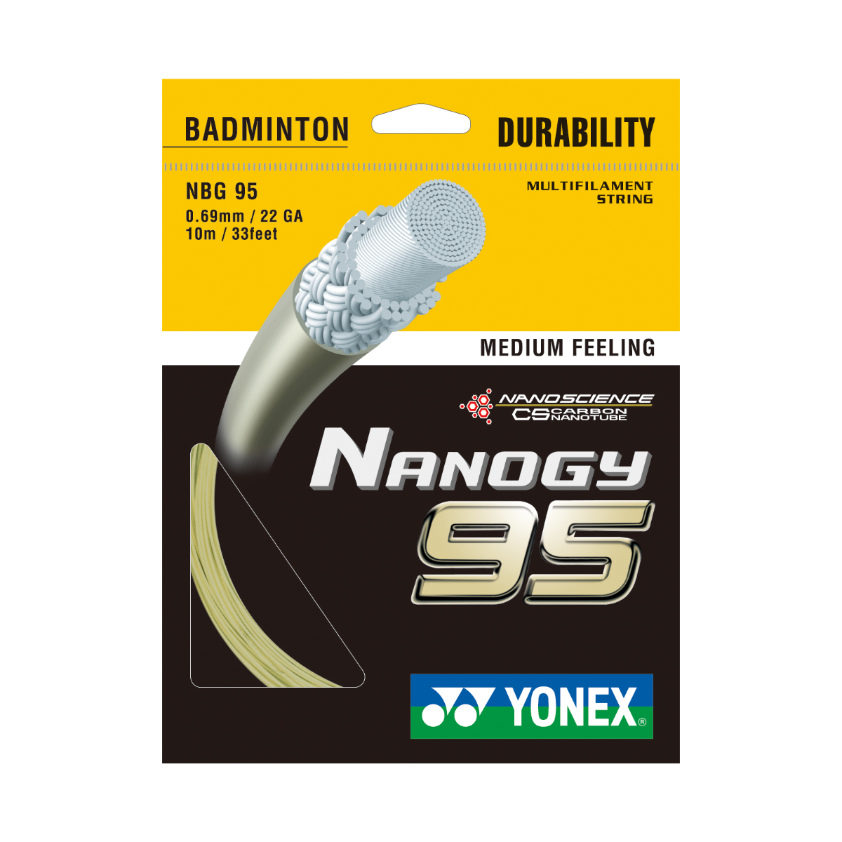 YONEX Badminton Saite - Nanogy 95 SetDetailbild0